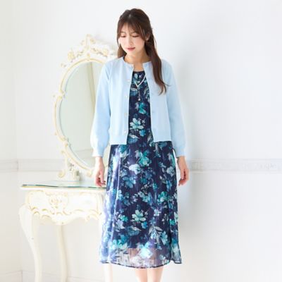 ファッションアイコンボタンニットカーディガン（51132601