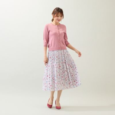 ビジュー調ボタンニットカーディガン（５１１３４５０２）