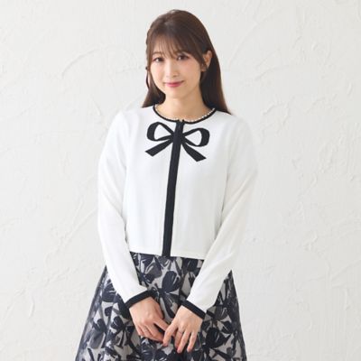 フロントファスナーリボンニット（５１１３６４０２）