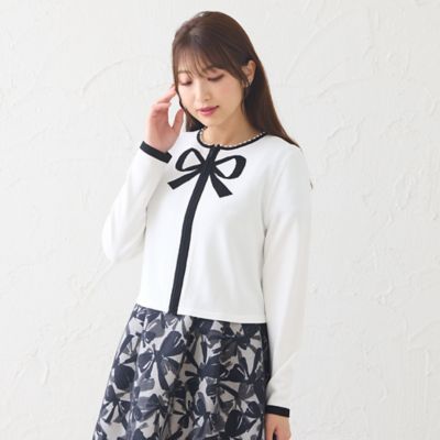 フロントファスナーリボンニット（５１１３６４０２）