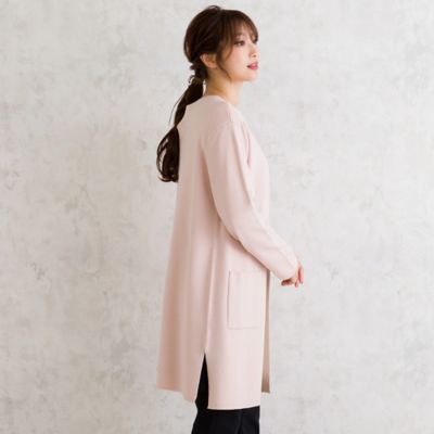 新品 ローズティアラ 46 薄手ロングコート スプリング オシャレ 大きい上品 羽織るだけで可愛い♡ 春のとっておきアウター | Rose Tiara