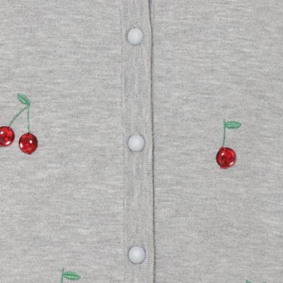 サクランボ刺繍ニットカーディガン（51136412） | Rose