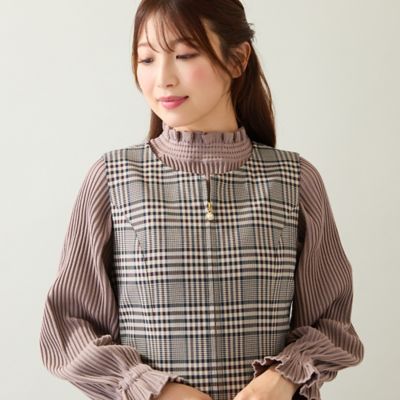 ローズティアラ❣️ オフショルダー パフスリーブ シャツ 46 ローズティアラ❣️ オフショルダー パフスリーブ シャツ 46