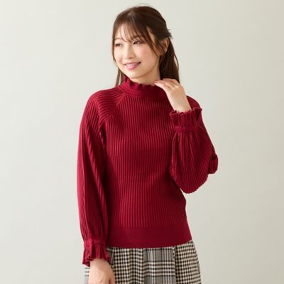 pipi　ローズティアラ　新品　ダブルフリルニット　46 Rose Tiara（ローズティアラ） ラッフルフリルニット : マルイ(丸井