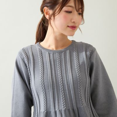 新品同様 ローズティアラ 大きいサイズ46 洗える リボン ペプラムプルオーバー 新品同様 ローズティアラ 大きいサイズ46 洗える リボン ペプラムプル