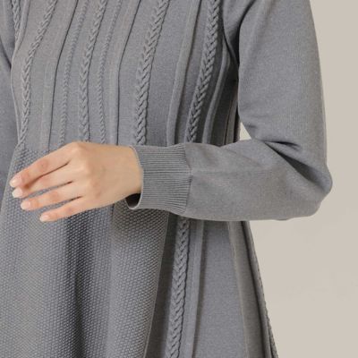 ペプラムニットプルオーバー（51136507） | Rose Tiara (Women