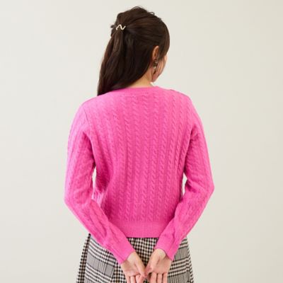 バラ色の暮し　レースカーディガン　美品！ バラ色の暮し レースカーディガン 美品！ バラ色の暮し ブティック通販