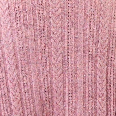 フリルラメニットプルオーバー（51136513） | Rose Tiara