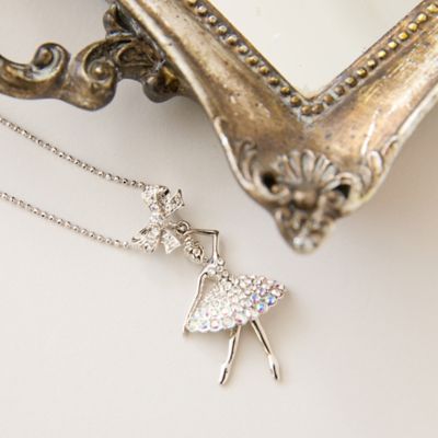 ＜Rose Tiara (Women/大きいサイズ)＞バレリーナドールロングネックレス（５１１４２６０５）