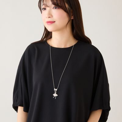 バレリーナドールロングネックレス（51142605） | Rose Tiara