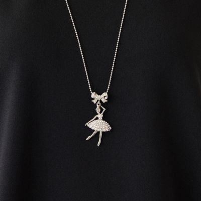 バレリーナドールロングネックレス（51142605） | Rose Tiara