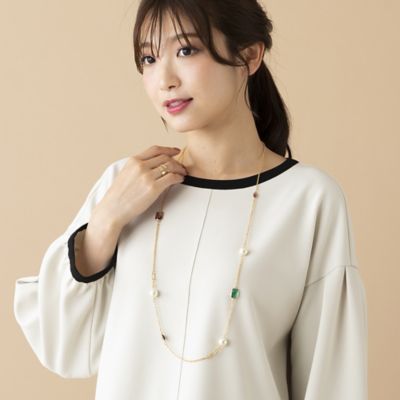 マルチストーンネックレス（５１１４５３０２）