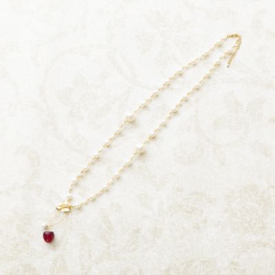 ＜三越伊勢丹/公式＞ Rose Tiara (Women/大きいサイズ)/ローズティアラ(大きいサイズ) チェリーネックレス キンイロ 【三越伊勢丹/公式】