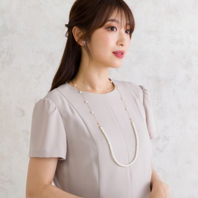 パールビーズネックレス（５１１４５４０５）