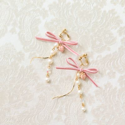 ＜Rose Tiara (Women/大きいサイズ)＞いちごイヤリング（５１１４５５０９）