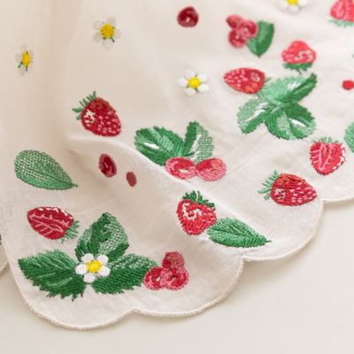 タイニーローズレース燭台刺繍スカーフ | Moi-même-Moitié