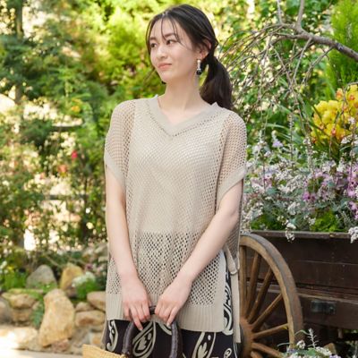 【追加生産】サイドベルト・メッシュニットベスト（５６００５４０２）