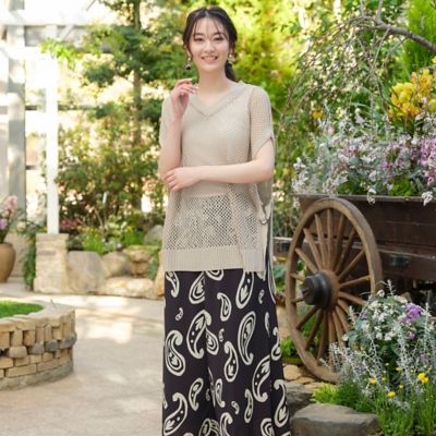 【追加生産】サイドベルト・メッシュニットベスト（５６００５４０２）