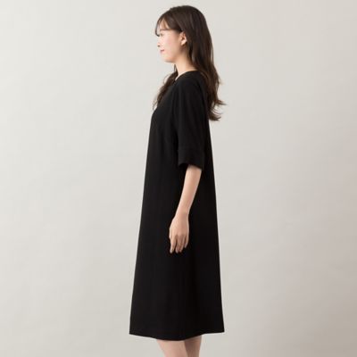 【セットアップ対応】セラテリー梨地前２枚重ねドレス（５６０１２５０１）