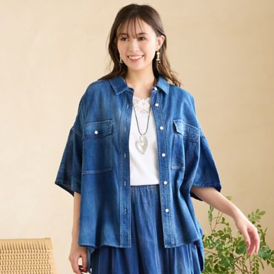 綿100％・手洗いOK・セットアップ対応】ブラスト加工クロップト