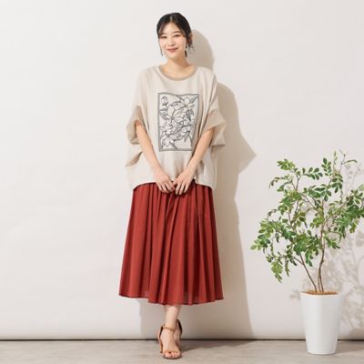 ❤️新品 Ungrid ダークフラワープリントブラウス❤️todayful 手洗いOK・接触冷感】フラワープリントコクーンブラウス