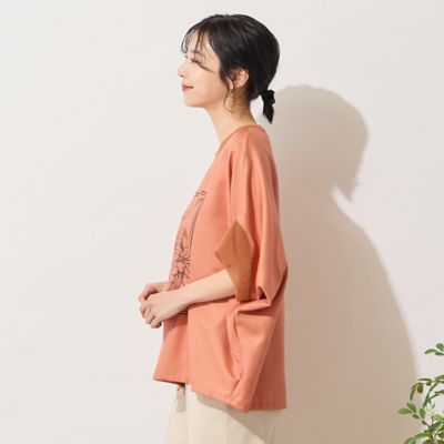 マルニ コクーン プルオーバー ブラウス カットソー ピンク オレンジ系 38 マルニ MARNI コクーン プルオーバー ブラウス カットソー ピンク