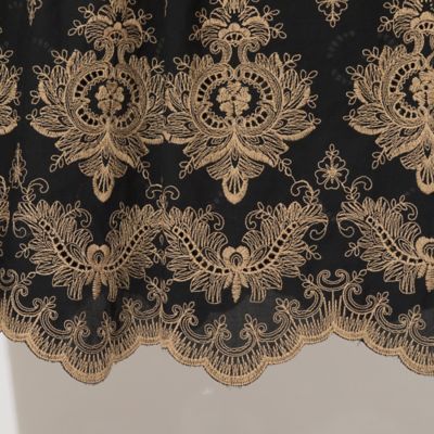 【手洗いＯＫ】刺繍加工スカラップヘムブラウス（５６０３４５０１）