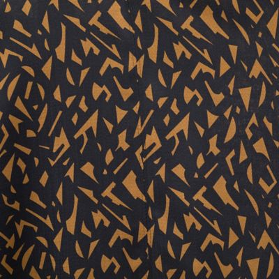 幾何／ドットプリント・ポンチョ風シルエットブラウス（５６０３５４０２）