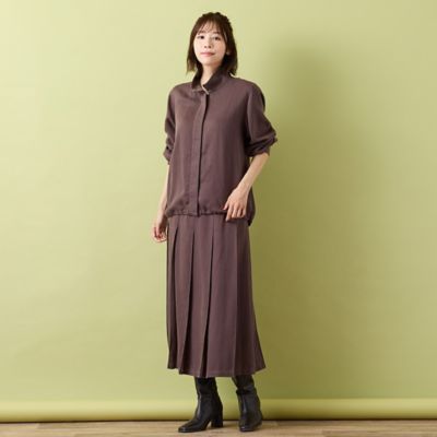 手洗いOK・セットアップ対応】製品洗い加工・デニム風ブルゾン