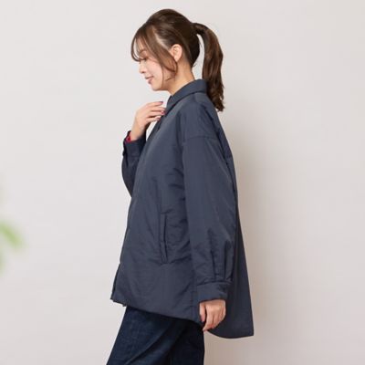 極薄中綿入りオーバーシャツ（56036501） | PISANO/ピサーノ