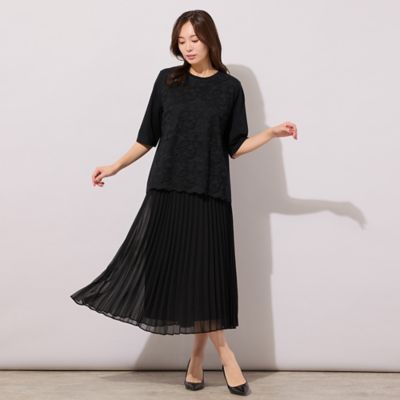 アコーディオンプリーツ・シフォンスカート（56041601