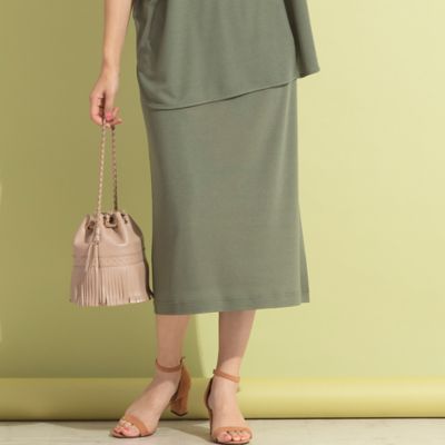 リルファーフライス サイドスリットロングスカート ５６０４２２０２ 三越伊勢丹オンラインストア 公式