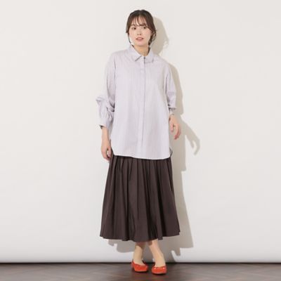 イタリア製 春夏用スカート 新品未使用 26400円 ポロカラープリーツミニスカート Z00465 | .toffee