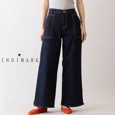 【ＩＮＤＩＭＡＲＫ】デニムベイカーパンツ（５６０５２４０１）