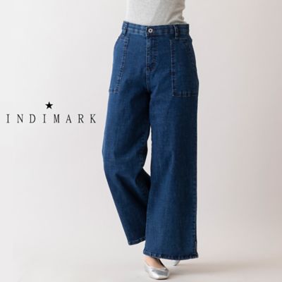 INDIMARK】デニムベイカーパンツ（56052401