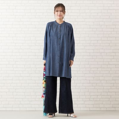 【手洗いＯＫ・ＩＮＤＩＭＡＲＫ】ワイドストレートパンツ（５６０５２５０１）