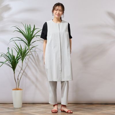 【手洗いＯＫ・接触冷感・撥水・セットアップ対応】前タック入りパンツ（５６０５２５０５）
