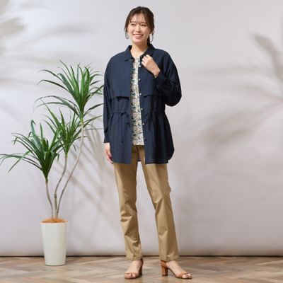 手洗いOK・UVカット・接触冷感・速乾】スリムストレートパンツ