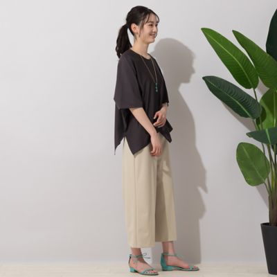 ワイドストレート・センタープレスパンツ（５６０５３４０７）