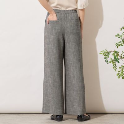 セットアップ対応】カラミワイドパンツ（56053604） | PISANO