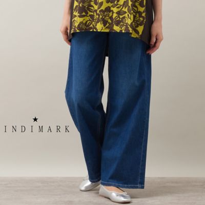 【ＩＮＤＩＭＡＲＫ】ワイドストレートデニムパンツ（５６０５５４０１）