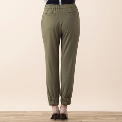 裾ゴム入り コンチェルトポンチテーパードパンツ ５６０５６００１ 三越伊勢丹オンラインストア 公式