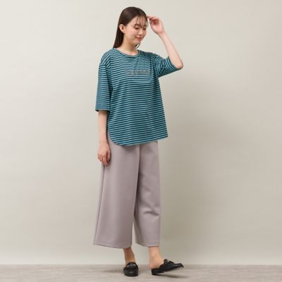 アクアスーティング・ワイドストレートパンツ（５６０５６４０４）