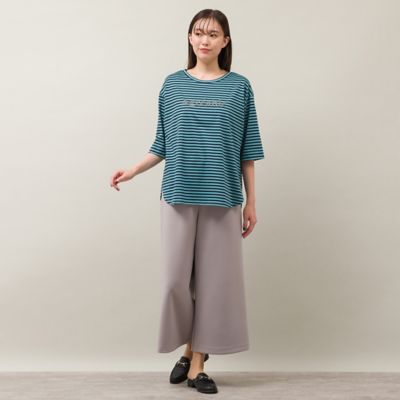 アクアスーティング・ワイドストレートパンツ（５６０５６４０４）