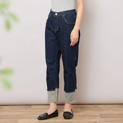 Mertra ダークデニム ストレートレッグパンツ M 新品タグ付き Mertra ダークデニム ストレートレッグパンツ M 新品タグ付き デニム