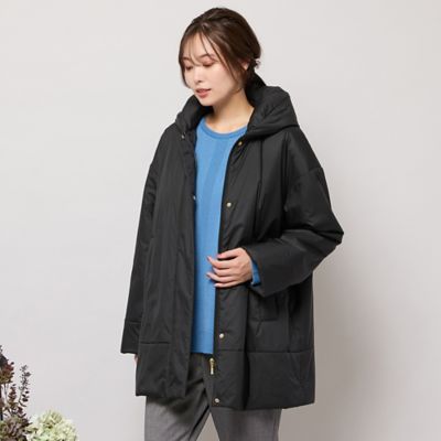 ＜PISANO＞キャメル入り中綿ボリューム襟コート（５６０７６５０１）