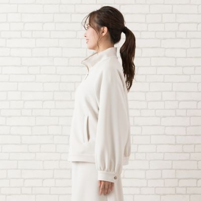 【手洗いＯＫ・セットアップ対応】アクアスーティング・ジップアップブルゾン（５６１０１５０４）