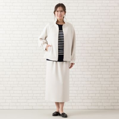 【手洗いＯＫ・セットアップ対応】アクアスーティング・ジップアップブルゾン（５６１０１５０４）