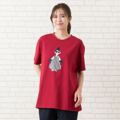 【手洗いＯＫ・綿１００％・ＨＡＰＰＹ　ＦＡＣＥ】エマちゃんプリントＴシャツ（５６１２２５０４）