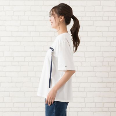 INDIMARK インディマーク レディース トップス Tシャツ 半袖 ブランド インディマーク INDIMARK Tシャツ カットソー 半袖 スパンコール